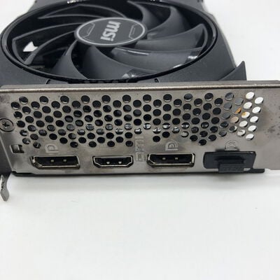 【宇都宮鶴田店】中古  MSI GeForce RTX 4060 VENTUS 2X BLACK 8G OC (RTX4060 8GB) 158792 