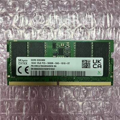 【町田店】中古  PC5-44800 16GB ノート用(DDR5-5600) 178698 