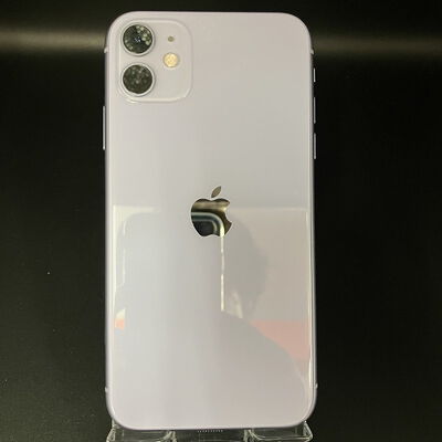 【大須店】中古  【SIMロック解除済み】【au】 Apple iPhone11 64GB (パープル) MWLX2J/A 155392 