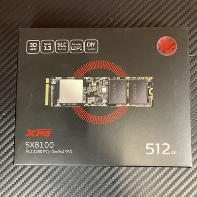 【富士青葉店】中古  ADATA XPG ASX8100NP-512GT-C(M.2 SSD 512GB) 5070001207 