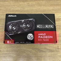 中古  ASRock RX7600 CL 8GO RX7600 Challenger 8G OC (RX7600 8G) 162749 