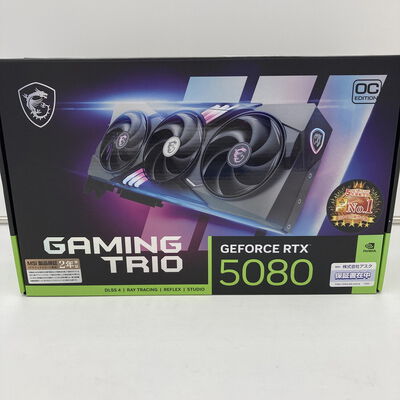 【福井日之出店】中古  MSI GeForce RTX 5080 16G GAMING TRIO OC(RTX5080 16G) 176529 