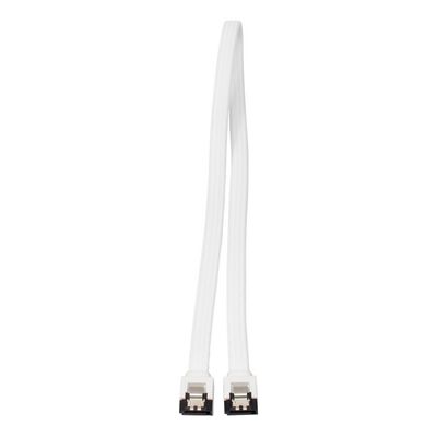 AINEX  SATM-3105WH (ラッチ付 シリアルATAメッシュケーブル ホワイト 50cm) 