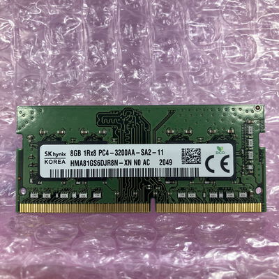 【富士青葉店】中古  SKhynix ノートPC用メモリ(PC4-25600 8GB DDR4-3200) 5070002286 