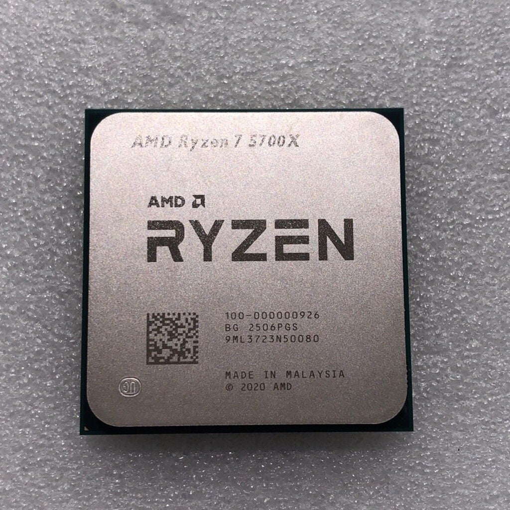 中古 AMD Ryzen 7 5700X (AM4/3.4GHz/36M/C8/T16/65W) 150182 （357412