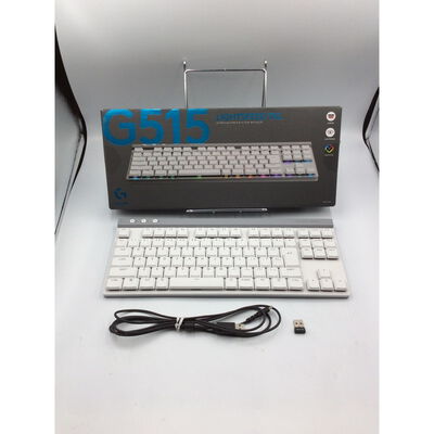 【座間相武台】中古  Logicool G515 LIGHTSPEED TKL G515-WL-LNWH 4510002227 