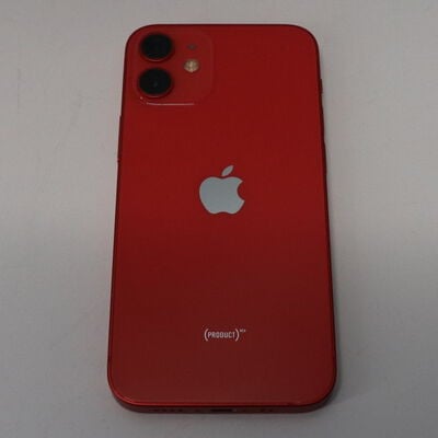 【札幌店】中古  【SIMロック解除済み】【au】Apple iPhone12 mini 5.4インチ 128GB (PRODUCT)RED  MGDN3J/A 155628 