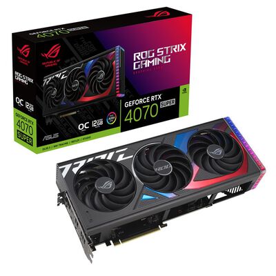 ASUS  ROG-STRIX-RTX4070S-O12G-GAMING (GeForce RTX 4070 SUPER 12GB) 