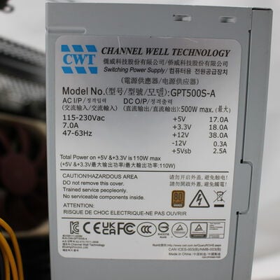 【通販センター】中古  Original PC(AMD Ryzen 5 9600/16GB DDR5 (PC5)/SSD1TB/なし/NVIDIA GeForce RTX 5060 8GB/W11H64 MAR) 194236 