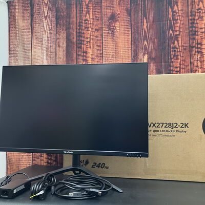 【富士青葉店】中古  Viewsonic VX2728J2-2K-7 (27"W 2H1DP 240Hz WQHD) 5070001635 