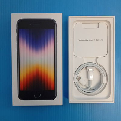 【大須店】中古  【国内版SIMフリー】Apple iPhoneSE 4.7インチ (第3世代) 256GB (ミッドナイト) MMYJ3J/A 154869 