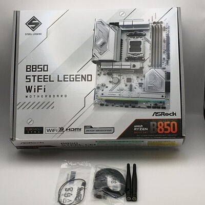 【佐賀南部バイパス店】中古  ASRock B850 Steel Legend WiFi (B850 AM5 ATX DDR5) 175464 