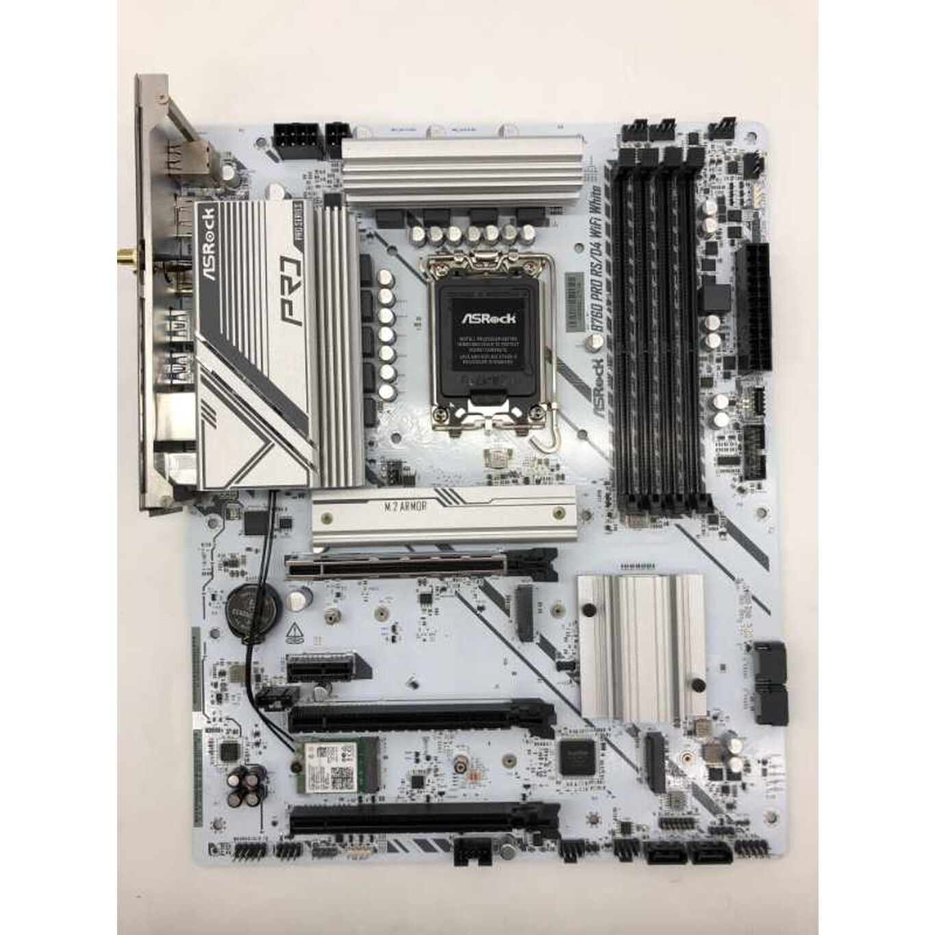 中古 ASRock B760 Pro RS/D4 WiFi White (B760 1700 ATX DDR4
