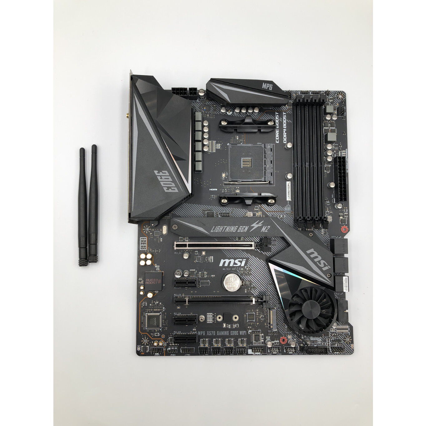 中古 MSI MPG X570 GAMING EDGE WIFI (X570 AM4 ATX DDR4) 140049