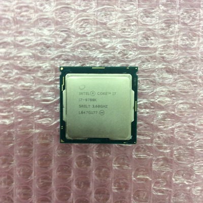 【なんば店】中古  INTEL Core i7 9700K (1151/3.60GHz/12M/C8/T8) 138481 