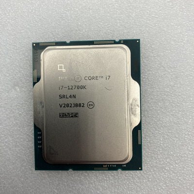 【新潟店】中古  INTEL Core i7 12700K (1700/3.6G/25M/C12/T20) 147857 
