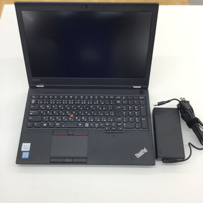 【福山ココローズ店】中古  Lenovo ThinkPad P52　20MAS12700 (Core i7 8750H/16GB/SSD512GB/-/NVIDIA Quadro P1000 4GB/15.6ｲﾝﾁ/1920x1080/Wi-Fi/WEBCAM/W11H64) 176658 