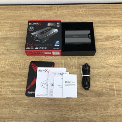 【津ラッツ店】中古  Sound Blaster X G6(SBX-G6) USB DAC 4990001280 
