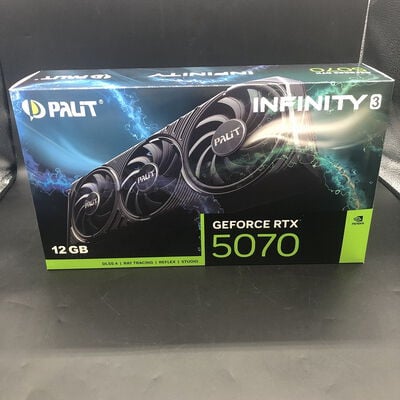 【宇都宮鶴田店】中古  Palit NE75070019K9-GB2050S (RTX5070 12GB Infinity 3) 188943 