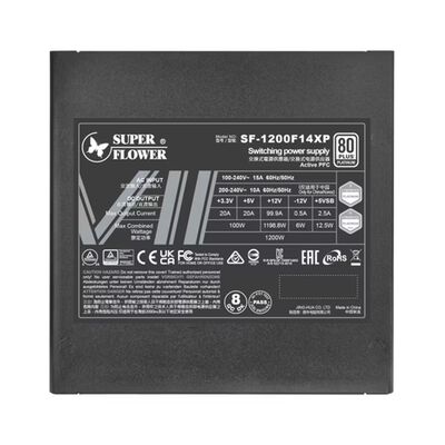 SUPER FLOWER  LEADEX VII PLATINUM PRO 1200W SF-1200F14XP BK (1200W) 