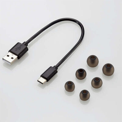 エレコム  LBT-TWS16BK (完全ワイヤレスBluetoothヘッドホン ブラック) 