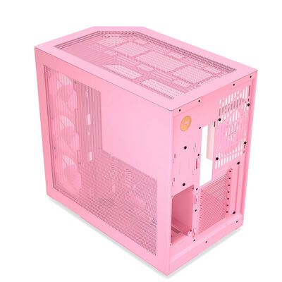 HYTE  Y50 RGB Strawberry Milk (E-ATX ガラスパネル ピンク) 