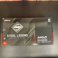 中古  ASRock RX9070XT SLD 16G Steel Legend Dark 16GB (RX9070XT 16G) 176936 