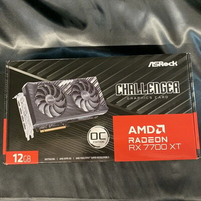 【横浜駅前店】中古  ASRock RX7700XT CL 12GO RX7700XT Challenger OC (RX7700XT 12G) 162739 