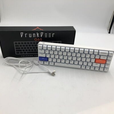 【盛岡都南店】中古  DrunkDeer G65-W0A01 (有線 ｹﾞｰﾐﾝｸﾞｷｰﾎﾞｰﾄﾞ) 4580002165 