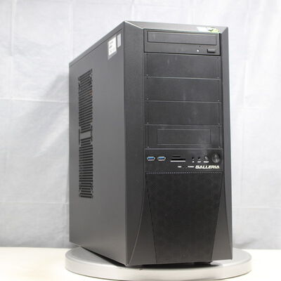 【通販センター】中古  THIRDWAVE GALLERIA KT(Intel Core i7 8700K/32GB/SSD1TB/DVDマルチ/NVIDIA GeForce GTX 1060 6GB/W11H64 MAR) 180972 