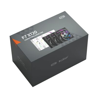 CPS  F7X120-ARGB-BK3IN1 (3個パック ブラック) 