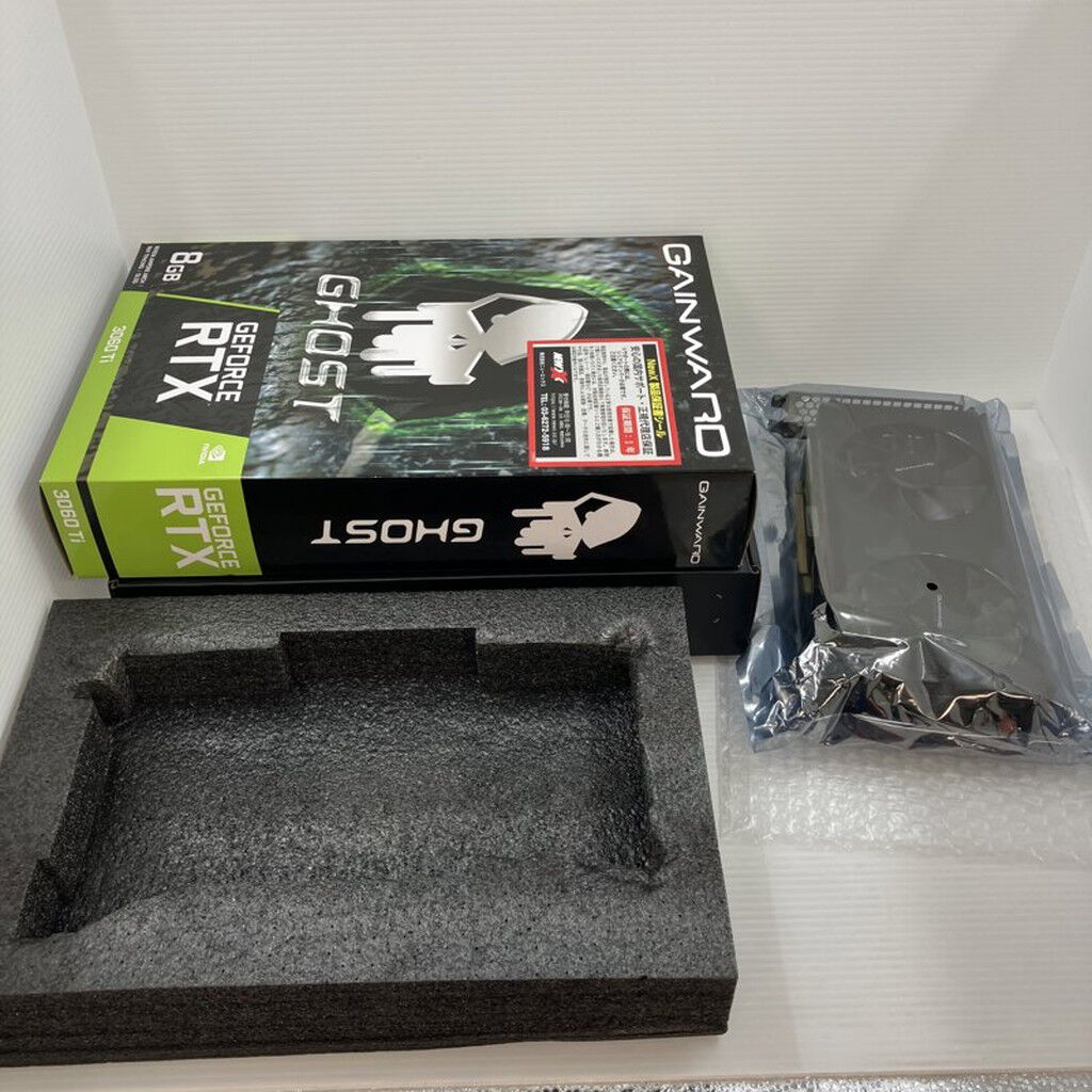 中古 Gainward GeForce RTX3060Ti Ghost V1(RTX3060Ti 8G GDDR6