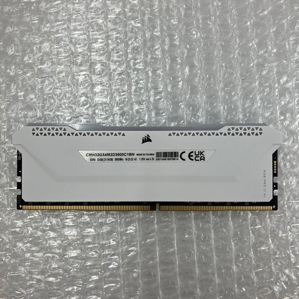 中古 16GB 2枚組(合計32GB) PC4-28800/DDR4-3600 デスクトップ用