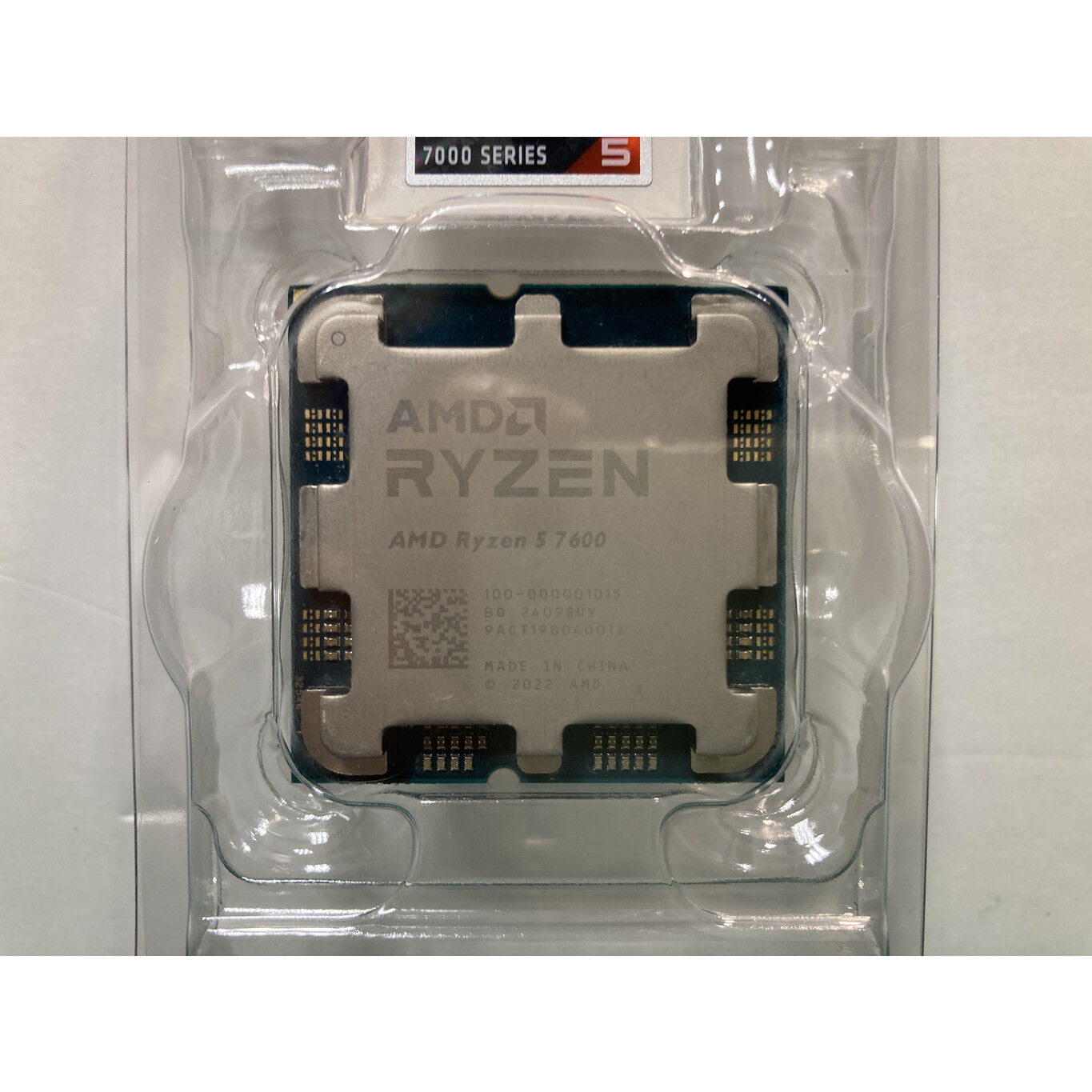 中古 AMD Ryzen 5 7600 (AM5/3.8GHz/38M/C6/T12/65W) 154484 （327790