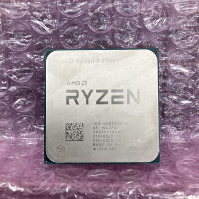 【富士青葉店】中古  AMD Ryzen 9 3900 (AM4/3.1/70M/C12/T24/65W) 5070002238 