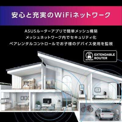 ASUS  ROG Strix GS-BE7200X (11be 無線LANルーター) 