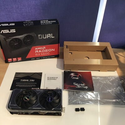 【松山環状枝松店】中古  ASUS DUAL-RX6600-8G-V3 4560001126 