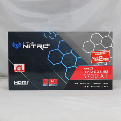 中古  SAPPHIRE NITRO+ RADEON RX 5700 XT 8G GDDR6（RX5700XT 8GB） 3480033837 