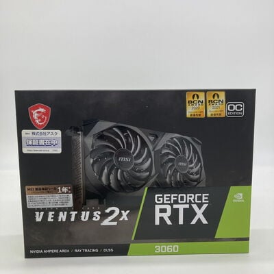 【堺七道店】中古  MSI GeForce RTX 3060 VENTUS 2X 12G OC (RTX3060 12GB) 144777 