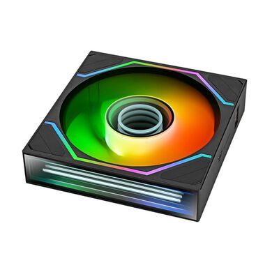 Thermaltake  SWAFAN 120 EX INFINITY ARGB Sync 1Pack CL-F264-PL12SW-A (120mm ARGB ブラック 交換式ファン) 