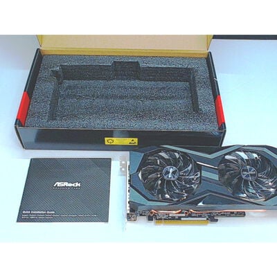 【前橋ｲﾝﾀｰｱｶﾏﾙ店】中古  ASRock RX7600 Challenger 8G OC (RX7600 8GB) 4540001523 