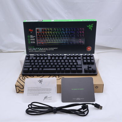 【通販センター】中古  Razer Huntsman Tournament Edition JP Linear Optical Switch RZ03-03080500-R3J1 3480043217 