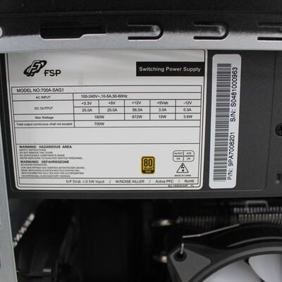 【通販センター】中古  iiyama Style &infin;(Intel Core i7 10700K/32GB DDR4 (PC4)/SSD1TB/BD-RE/NVIDIA GeForce RTX 3060 Ti 8GB/W11H64 MAR) 197263 