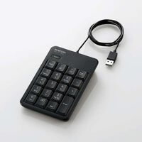 エレコム  TK-TCM021SKBK (有線静音テンキーパッド) 