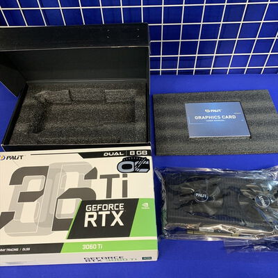 【横浜駅前店】中古  Palit RTX3060Ti Dual OC NE6306TS19P2-190AD (RTX3060Ti 8GB) 144196 