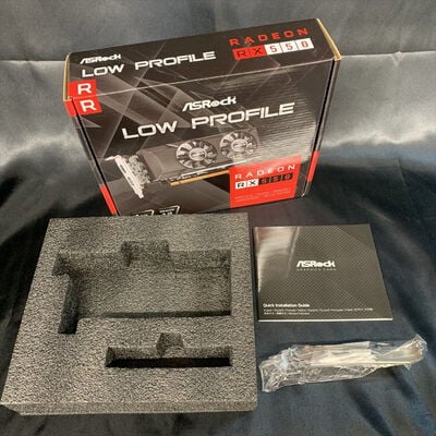 【横浜駅前店】中古  ASRock RX550 LP 4G (Radeon RX550 4GB GDDR5 1H1P) 199771 