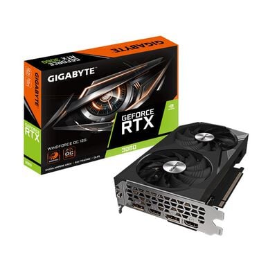 GIGABYTE  GV-N3060WF2OC-12GD rev.2.0 (GeForce RTX 3060 12GB) 