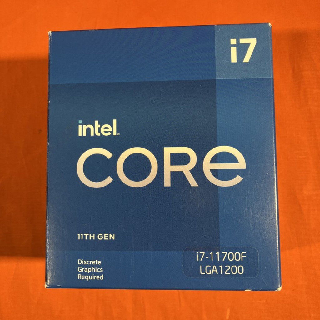Intel Core i7-11700F【中古】 中古 INTEL Core i7 11700F (1200/2.5G/16M/C8/T16) 145164