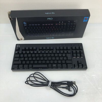 【徳島住吉店】中古  Logicool G-PKB-002LN (有線 ｹﾞｰﾐﾝｸﾞｷｰﾎﾞｰﾄﾞ) 158800 