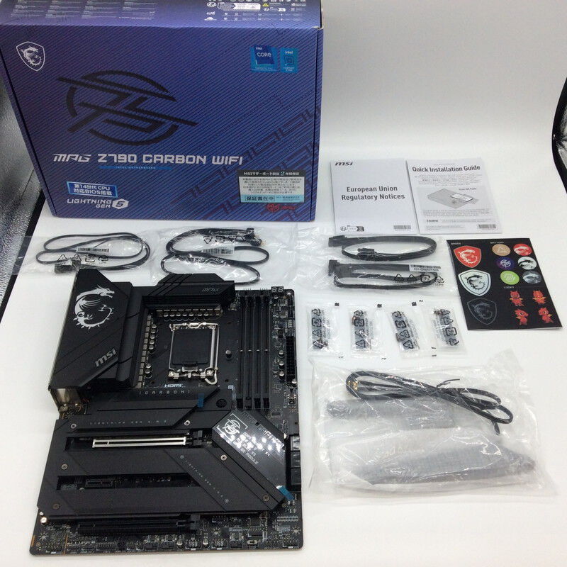 中古 MSI MPG Z790 CARBON WIFI (Z790 1700 ATX DDR5) 152762 （401997